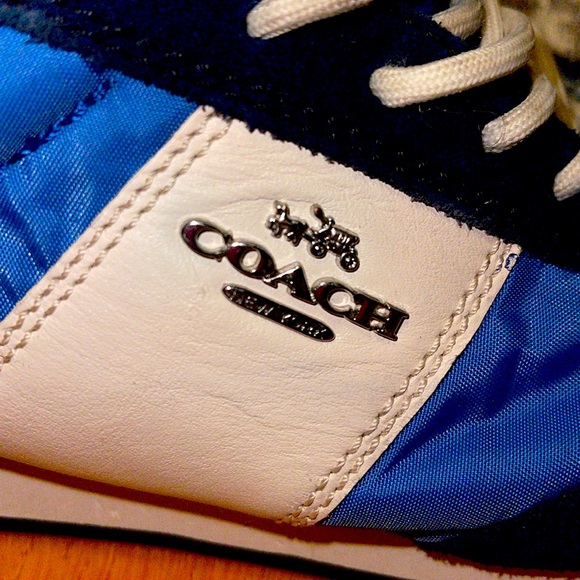 Coach Sneakers tennis shoes size 8.5 - Picture 2 of 7